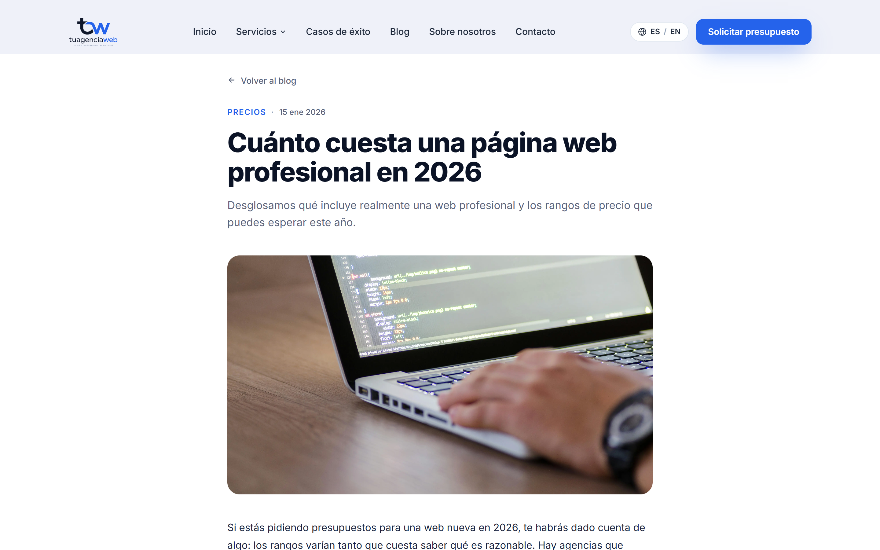 Artículo del blog de tuagenciaweb.es generado automáticamente por el sistema de SEO automatizado